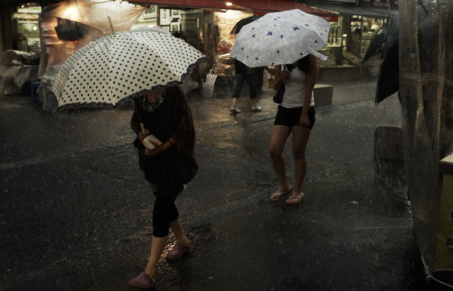 Rain in Insadong